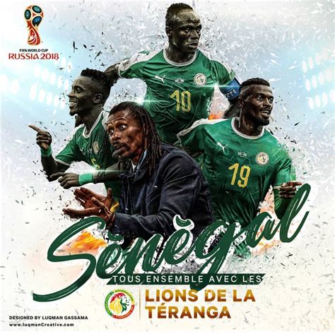 Sadio Mané Senegal Les Lions De La Teranga