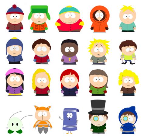 South Park Characters Names List