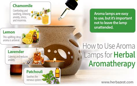 How To Use Aroma Lamps For Herbal Aromatherapy Herbazest