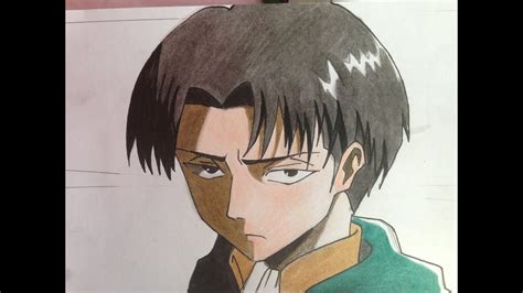 How To Draw Levi Attack On Titan Youtube