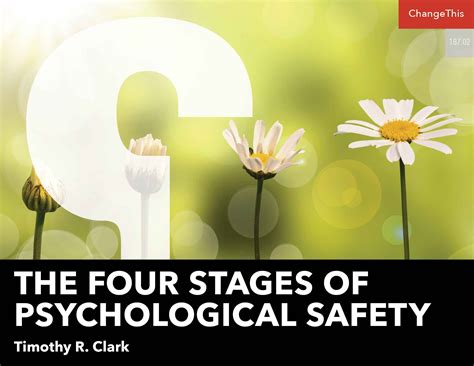 The Four Stages Of Psychological Safety