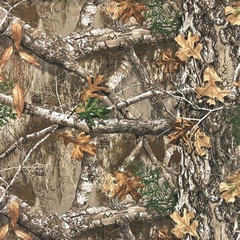 Realtree Edge Cotton Twill Fabric Camouflage Wallpaper Real Tree