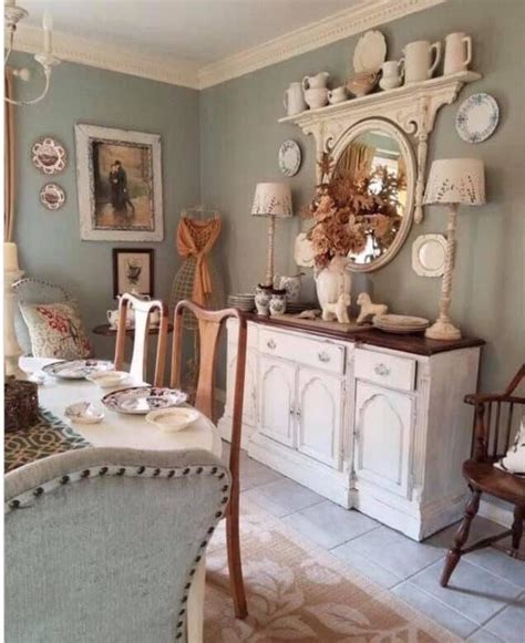 Pin By Vonnie Paaverud On Shabby Chic Country Dining Rooms Cottage