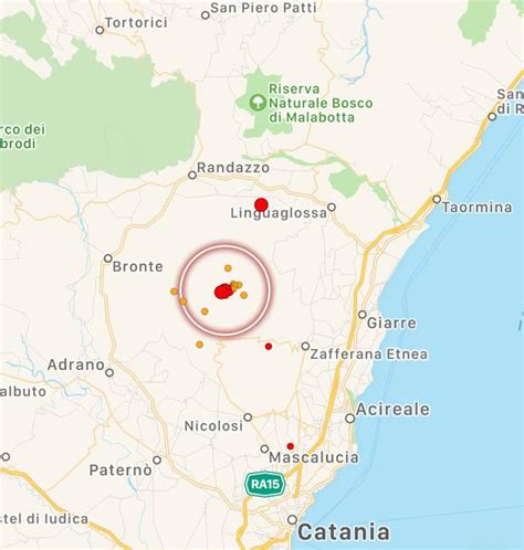 Paura In Sicilia Sciame Sismico In Atto Sulletna Scossa Di Terremoto