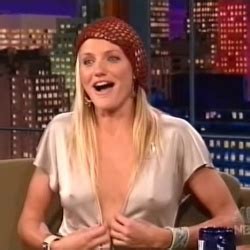 K S Cameron Diaz The Tonight Show With Jay Leno June Braless Phun Org Forum