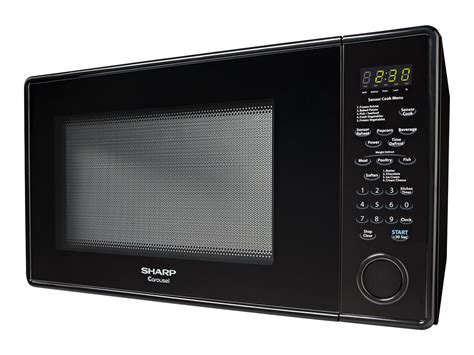 Sharp R559yk Carousel Countertop Microwave Oven 18 Cu Ft 1100w Black