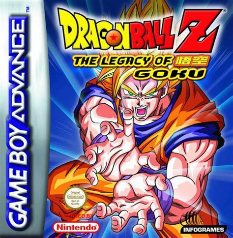 Complete Dragon Ball Z Legacy Of Goku Gameboy Advance Dragon Ball Z