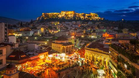 Desktop Wallpapers Greece Town Square Athens Attica 1920x1080