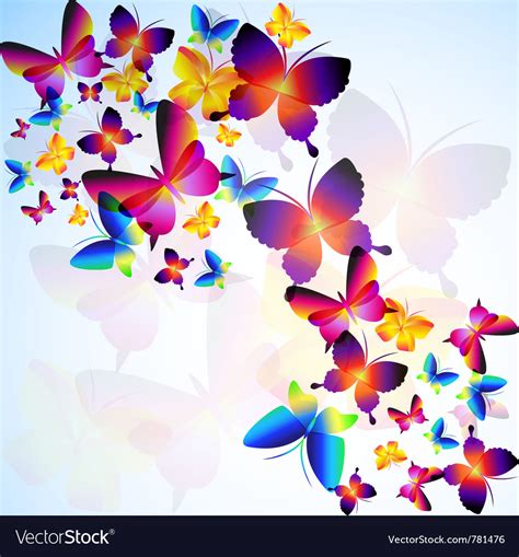 Maybe you would like to learn more about one of these? Colorful background with butterfly Royalty Free Vector Image