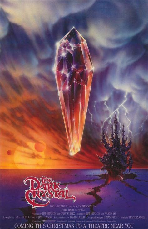 The Dark Crystal 11x17 Movie Poster 1982 Dark Crystal Movie The