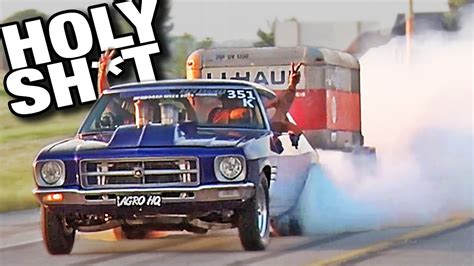 BURNOUTS With TRAILERS ATTACHED YouTube
