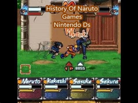 Games + anime = oriental attack !!! History Of Naruto Games (Nintendo Ds) - YouTube