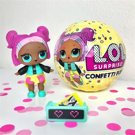 Lol Surprise Vrqt Confetti Pop Doll Accessories Cute Clothes Outfit Set