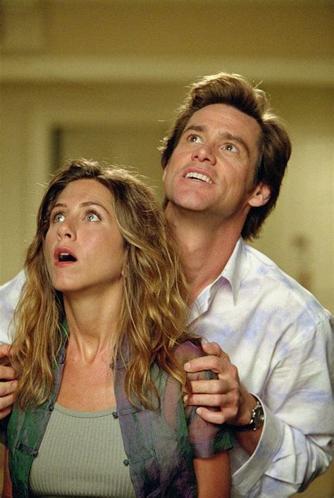 Jennifer Aniston And Jim Carrey In Bruce Almighty Jim Carrey
