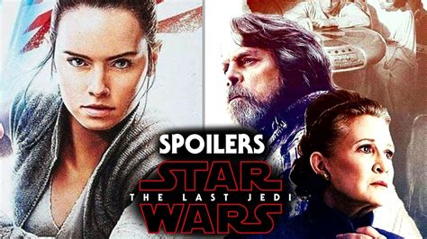Star Wars The Last Jedi Spoilers Revealed Soundtrack Titles Leaked