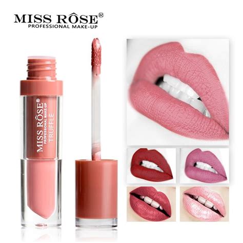 Miss Rose Liquid Lipstick Waterproof Long Lasting Easy To Wear Lips