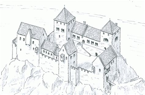 Castle Giebichenstein Minecraft Project Medieval Castle Layout