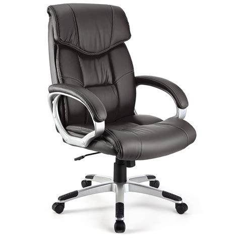 Fauteuil De Bureau Santiago Rembourré Utilisation 8h Noir Chaiseprofr