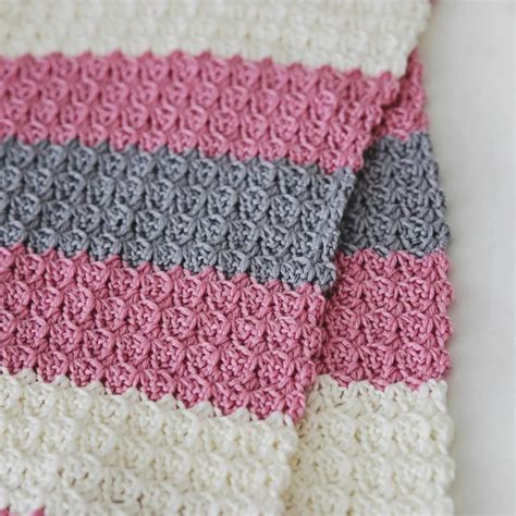 Simply Sweet Crochet Baby Blanket Pattern Leelee Knits