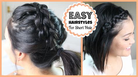 2 easy scarf hairstyles #shorts. Easy Hairstyles for Short Hair - YouTube