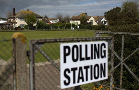 Voters and staff at polling stations are expected to follow the same rules that the general public has been following when visiting indoor spaces. UK polling places are as adorably British as it gets