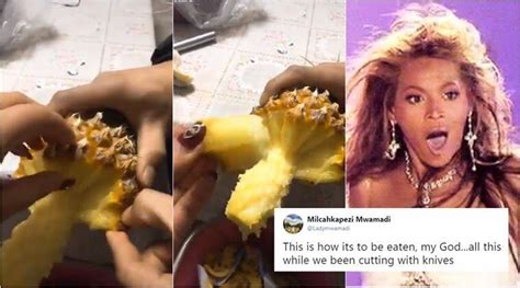 Have We Been Eating Pineapple The Wrong Way This Video Has Left People