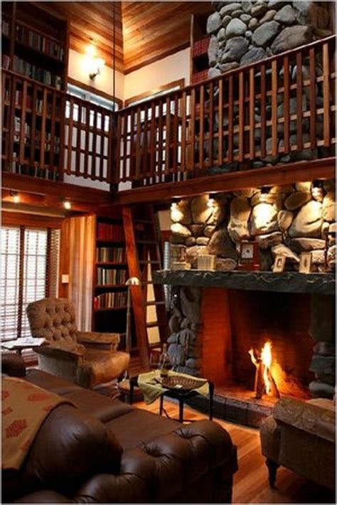 30 The Best Home Library Design Ideas With Rustic Style Home Library