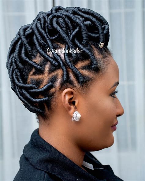 african threading hairstyles with brazilian wool