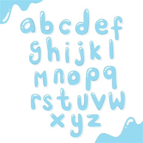 Water Alphabet