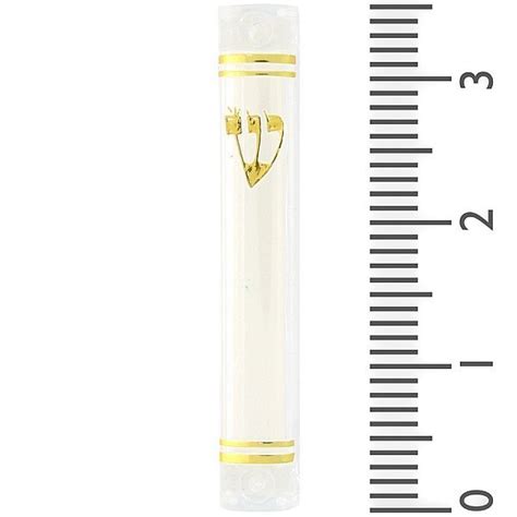 Lucite Mezuzah Case Small Mezuzah Master