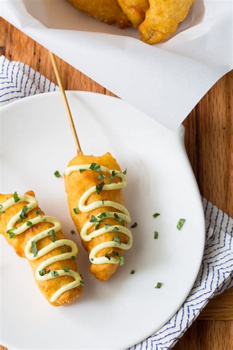 Check spelling or type a new query. Lobster Corn Dogs with Lemon Tarragon Aioli | Corn dogs ...