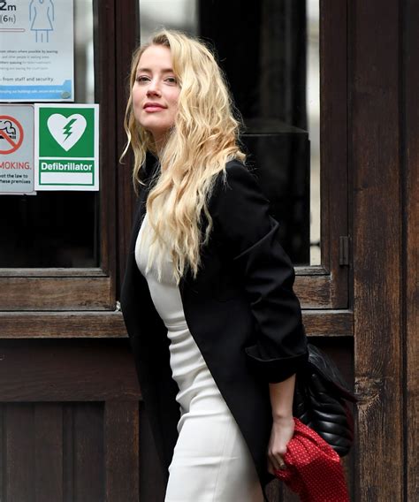 Amber Heard Arrives At Royal Courts Of Justice In London 07272020