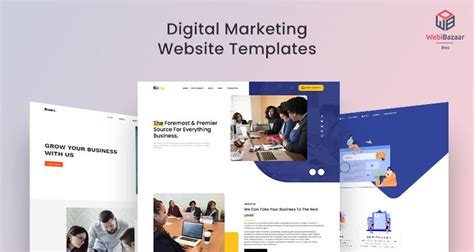 Best Digital Marketing Website Templates And Themes Webibazaar