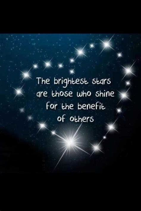 Life Love Quotes The Brightest Stars Are Love Life