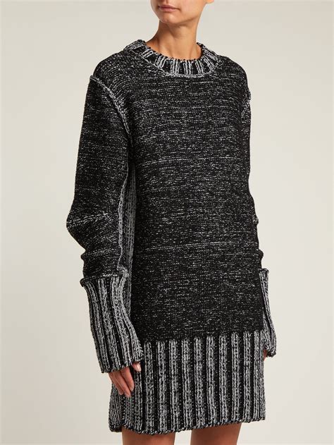 Nov 17, 2018 · let's talk about the best chunky knit sweater patterns. Metallic heavy-knit sweater dress | MM6 Maison Margiela ...