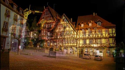 Miltenberg am Main HD: Fachwerk Tour bei Nacht durch die echt schöne Altstadt - YouTube