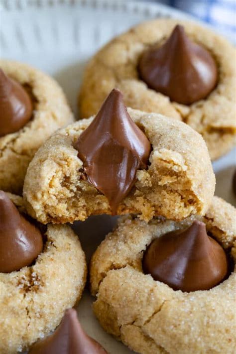 Peanut Butter Blossoms Cookies Recipes Crazy For Crust
