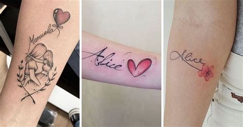 41 Tatuagens Com Nomes Dos Filhos Para Você Se Inspirar 123 Tatuagens