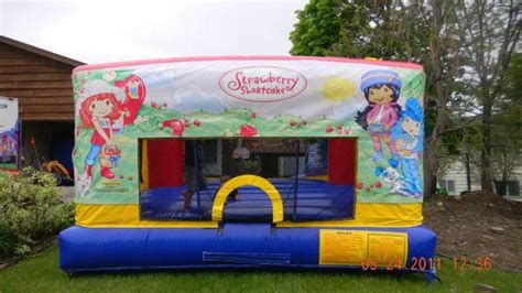 Mini Bouncer Strawberry Shortcake Twin Cities Inflatables