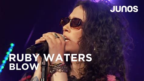Ruby Waters Performs Blow Juno Awards 2022 Youtube