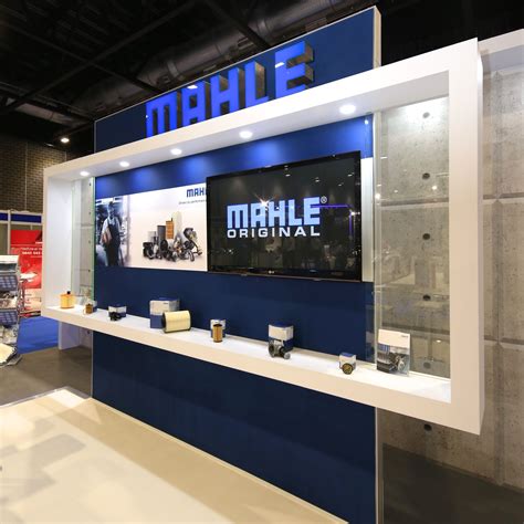 Mahle Exhibition Stand At The Group Auto Trade Show 2015 Exhibit