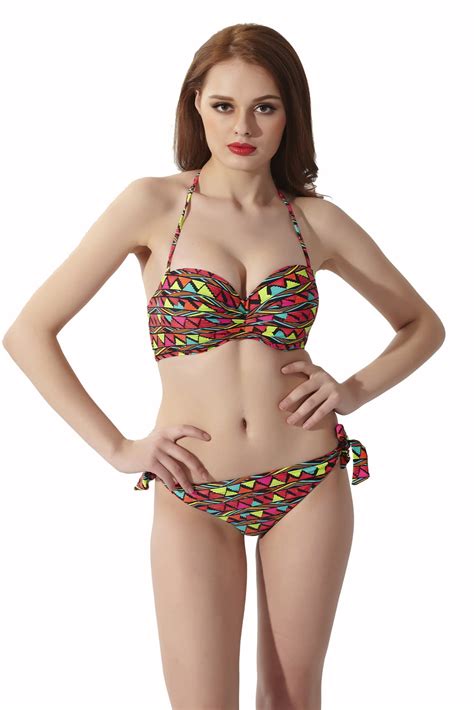 bikini swimsuit for women for beach women s sexy triangle bathing swimwear women s strap side