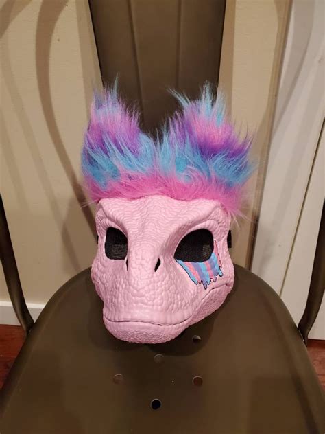 Custom Dino Mask Fursuit