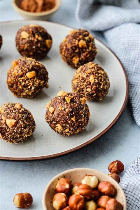 Nutritious Chocolate Hazelnut Bliss Balls Vegan Walder Wellness Rd