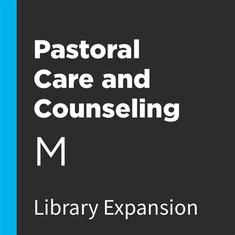 Logos 9 Pastoral Care And Counseling Library Expansion M Logos Bible