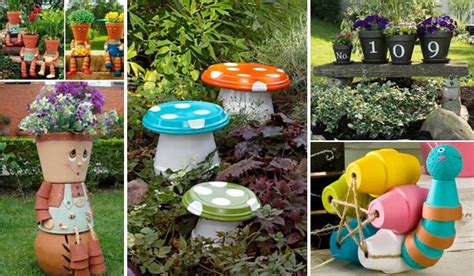 26 Budget Friendly And Fun Garden Projects Made With Clay Pots