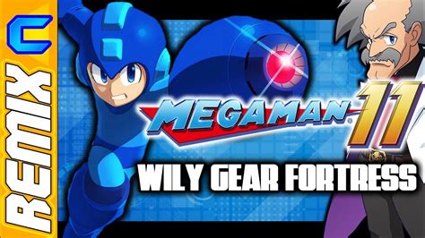 Mega Man 11 Wily Gear Fortress Remix Cam3 Youtube