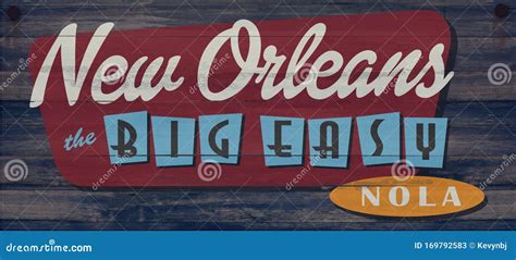 NOLA New Orleans Louisiana Compass Royalty-Free Stock Photography