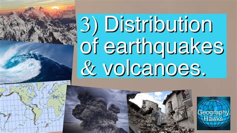 3 Distribution Of Earthquakes And Volcanoes Aqa Gcse Geography Unit