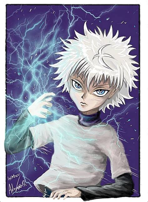 Killua Zaoldyeck Hunter X Hunter By Inkhov On Deviantart